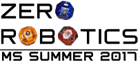 Zero Robotics Middle School Summer Program 2017